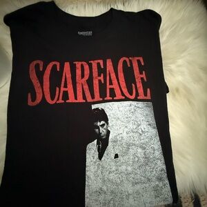 🔹 Scarface Black T-Shirt